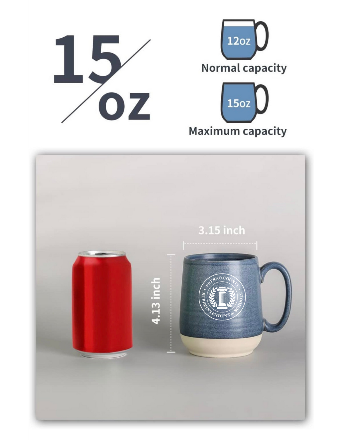 FCSS Ceramic Large Coffee Mug
