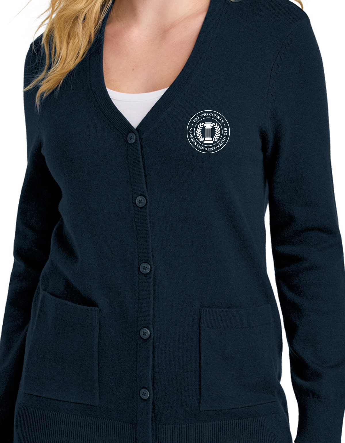 Port Authority® Women’s Easy Care Button-Up Cardigan Sweater