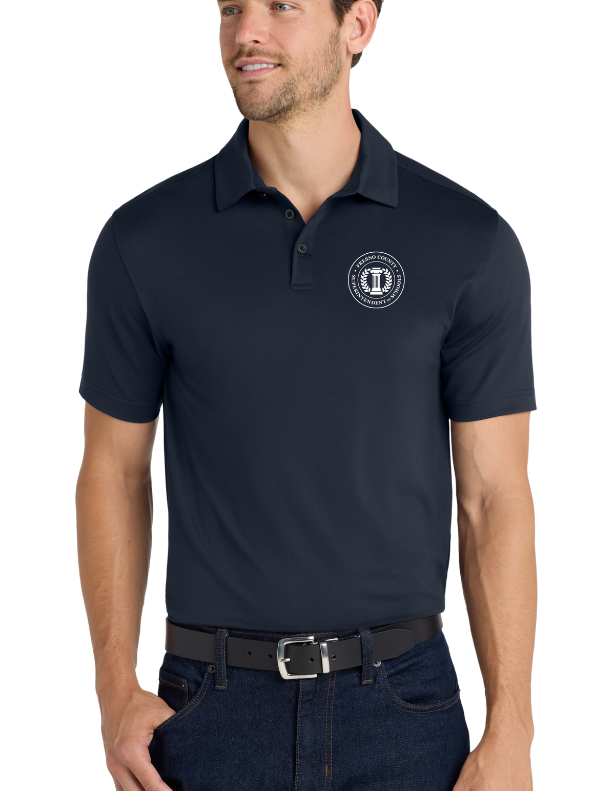 Port Authority Men’s Short-Sleeve City-Stretch Polo Shirt